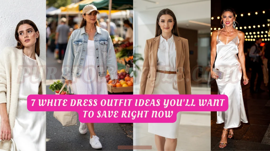 7 White Dress Outfit Ideas You'll Want to Save Right Now