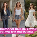 20 Effortlessly Chic Block Heel Outfit Ideas to Elevate Your Style Instantly