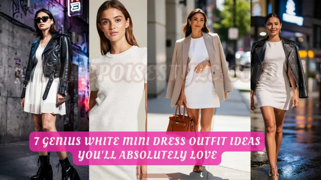 Genius White Mini Dress Outfit Ideas You'll Absolutely Love