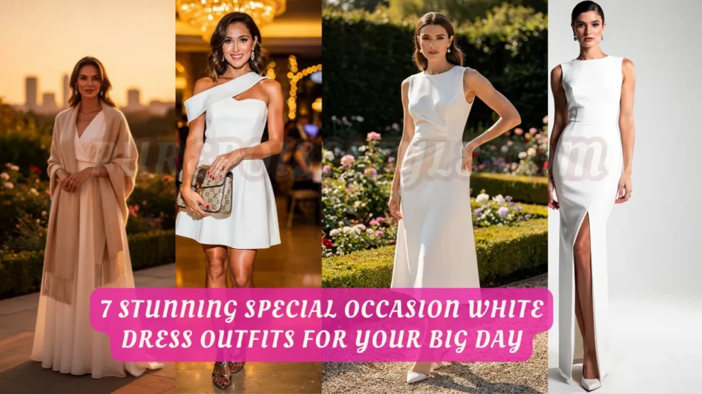 Stunning Special Occasion White Dress Outfits for Your Big Day
