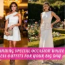 Stunning Special Occasion White Dress Outfits for Your Big Day