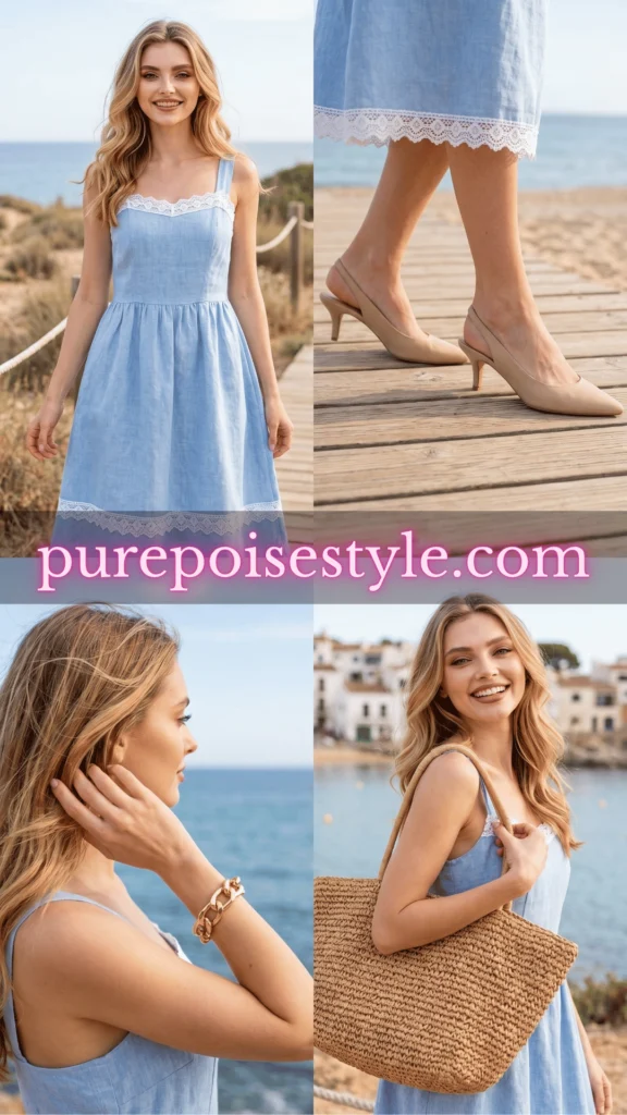 Breezy Vibes in a Wrap Dress