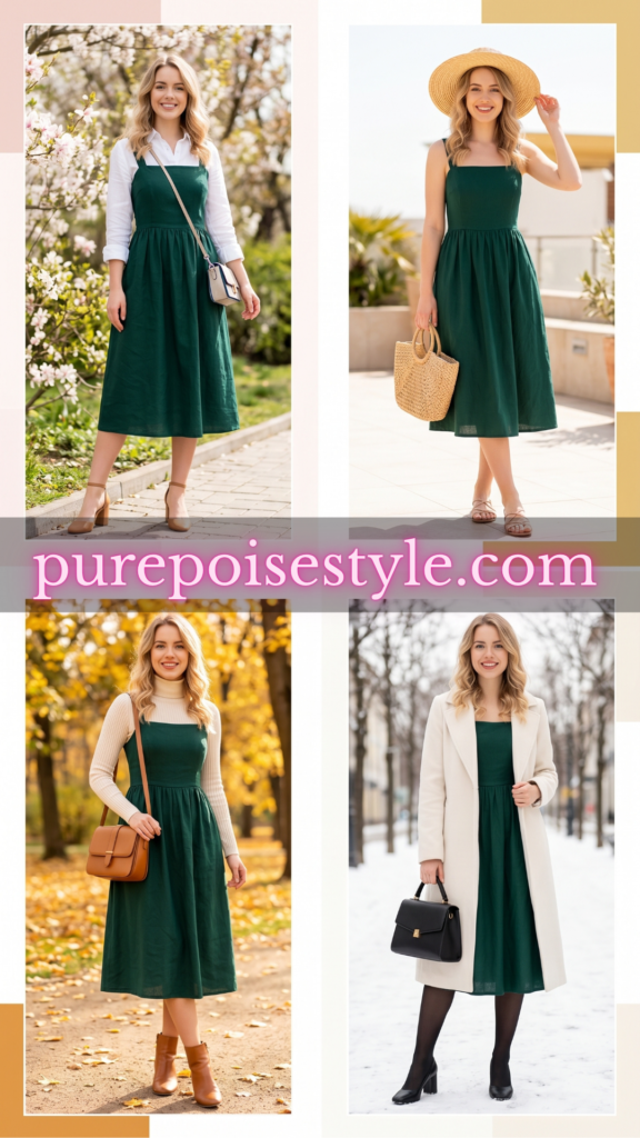 Casual Sundress Looks Styled for Every Season