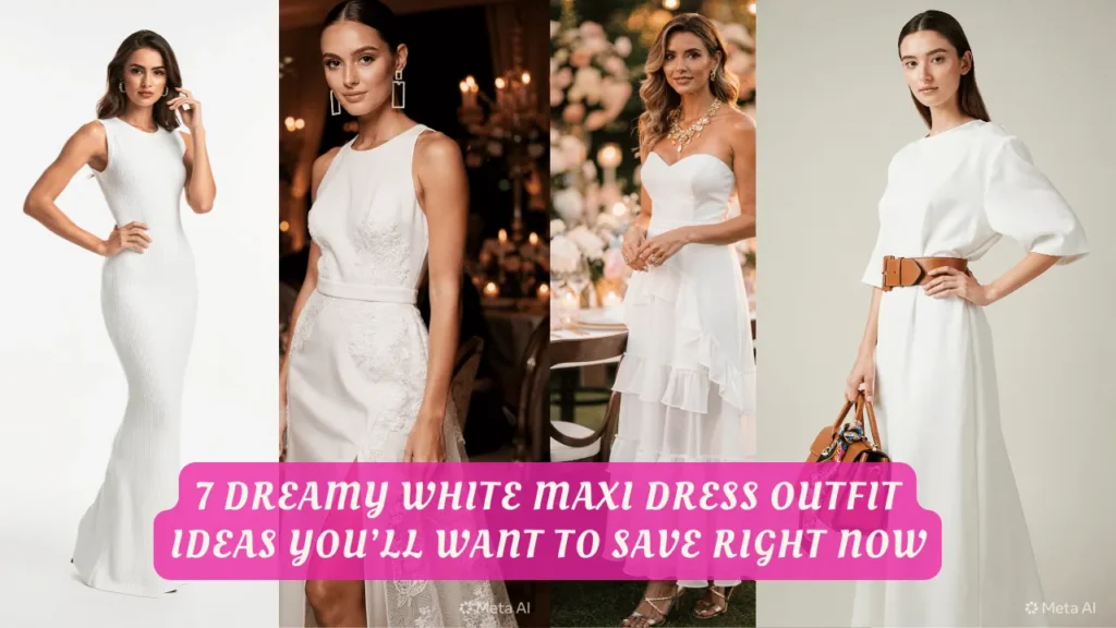 Dreamy White Maxi Dress Outfit Ideas You’ll Want to Save Right Now