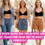 Featured image - 20 Chic Black Black Bra Top Outfits Looks That Transition from Day to Night Perfectly