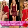 Featured image - 20 Feminine Pink Lace Dress Looks You'll Absolutely Swoon Over20 Gorgeous Red Dress Outfits That Are Absolutely Party-Perfect