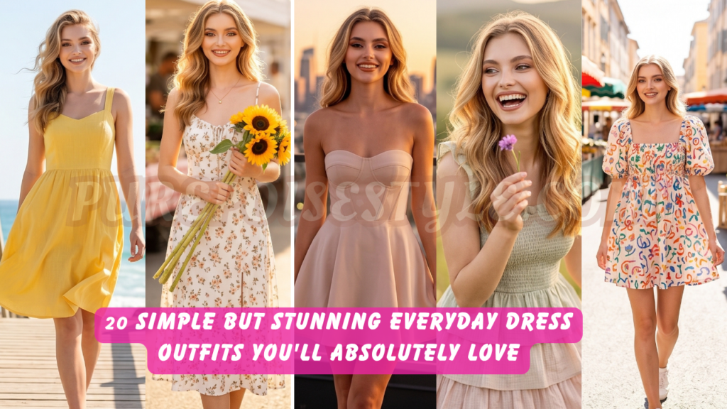 Featured image - 20 Simple But Stunning Everyday Dress Outfits You'll Absolutely Love