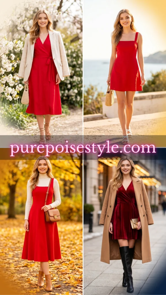 red dress lookbook American Heart Association's Red Dress Collection Concert 2025: Photos