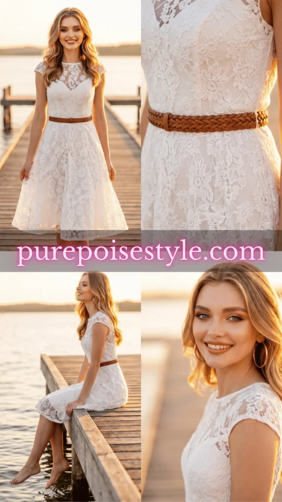 Radiant Elegance in an Empire Waist