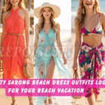 20 Flirty Sarong Beach Dress Outfits Looks for Your Beach Vacation