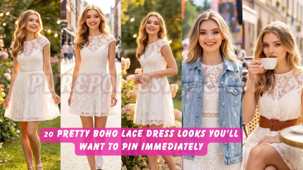 Featured image - 20 Pretty Boho Lace Dress Looks You'll Want to Pin Immediately